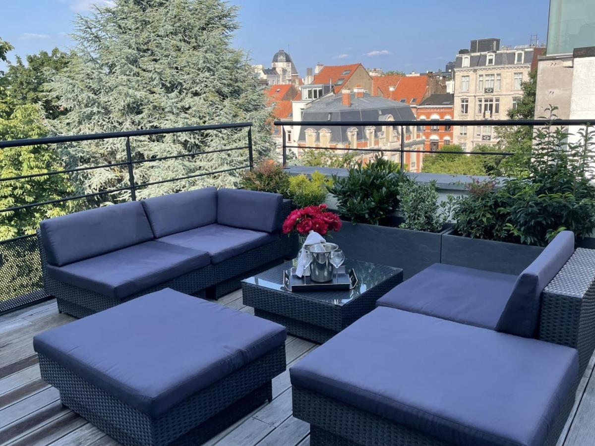 B&B Suites 124 Saint-Gilles Bagian luar foto